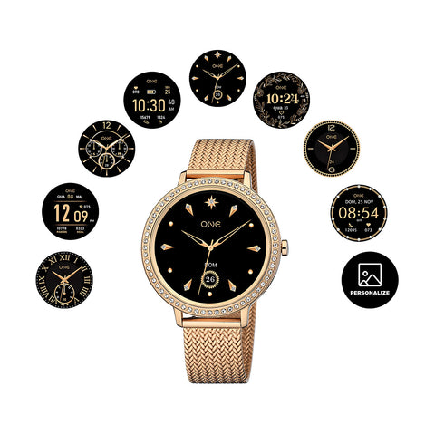 Relógio One GlamCall Rosegold