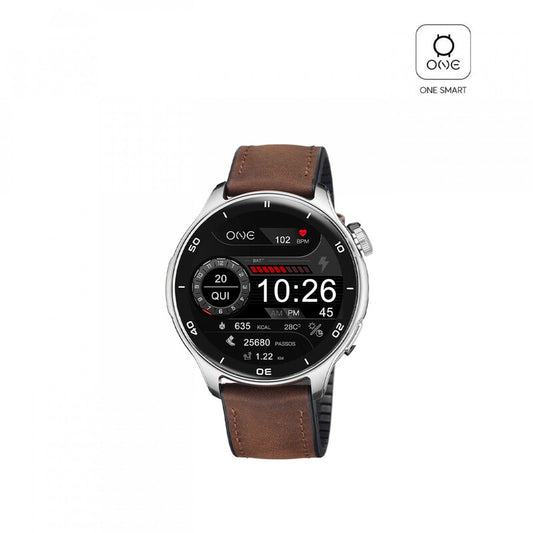 Relógio Smartwatch One Men Explorer GPS Brown