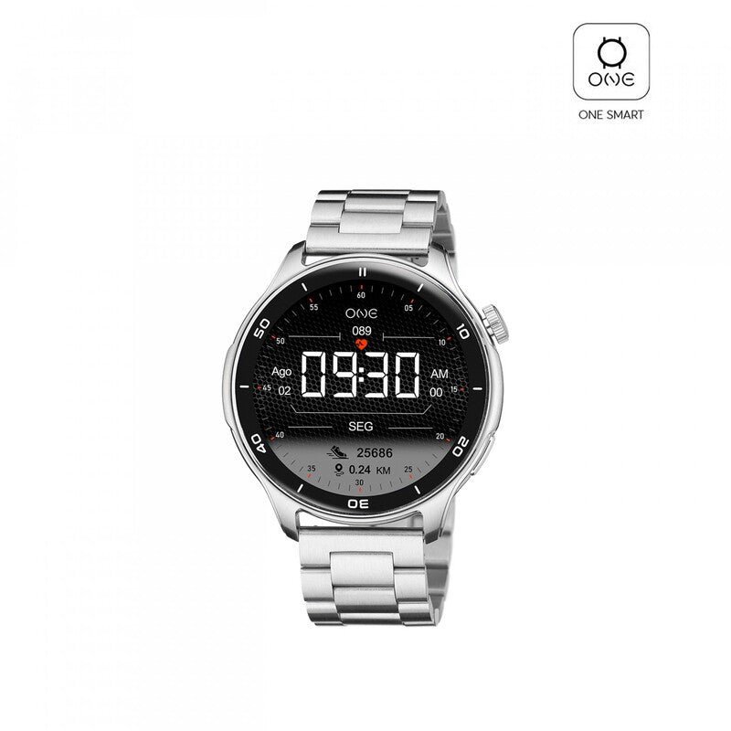 Relógio Smartwatch One Men Explorer GPS Silver