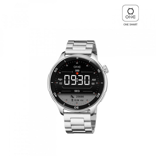 Relógio Smartwatch One Men Explorer GPS Silver