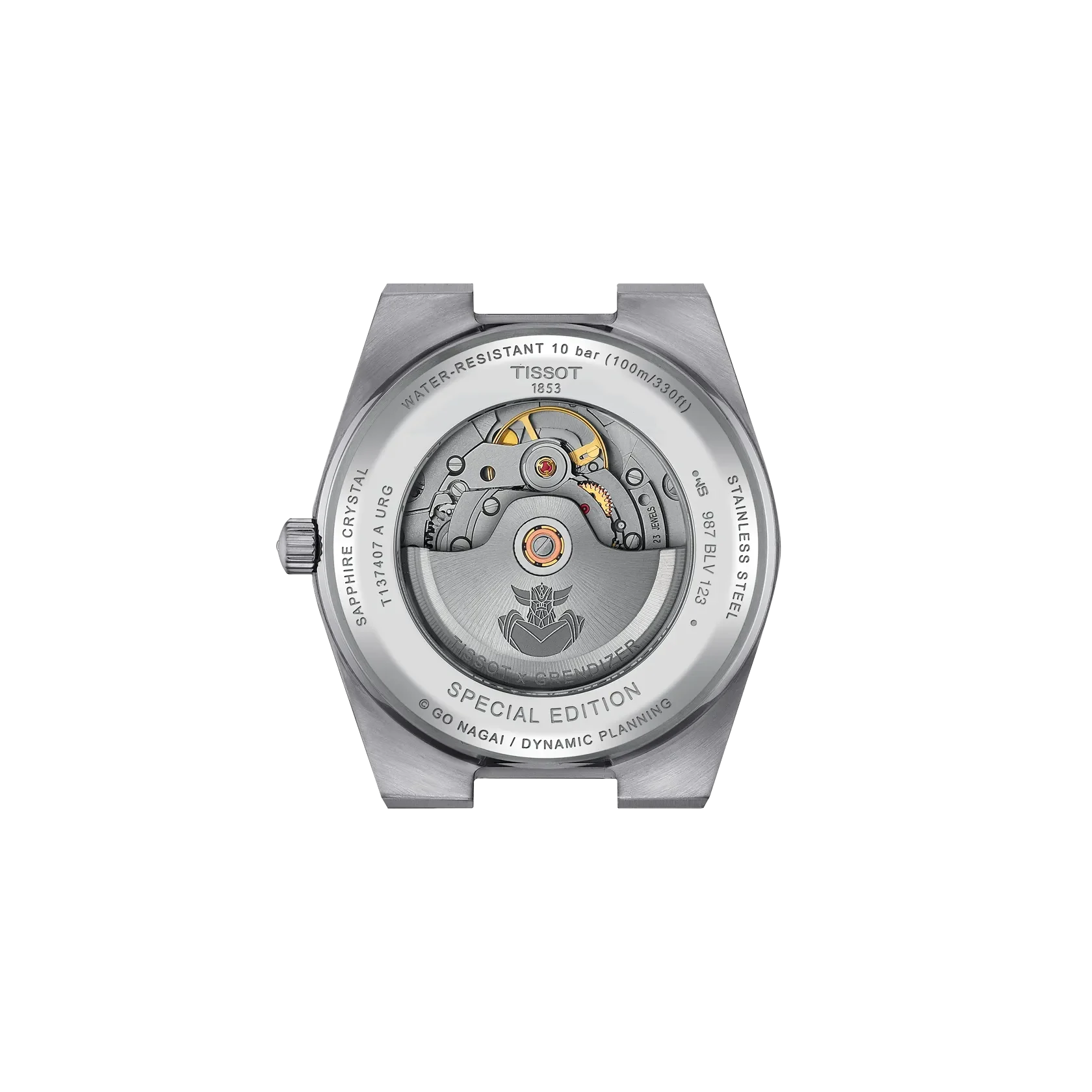 Relógio Tissot PRX Powermatic 80 UFO Robot Grendizer