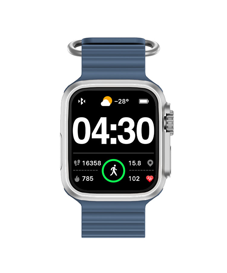 Relógio Radiant Smartwatch Jersey 36MM Sili Azul