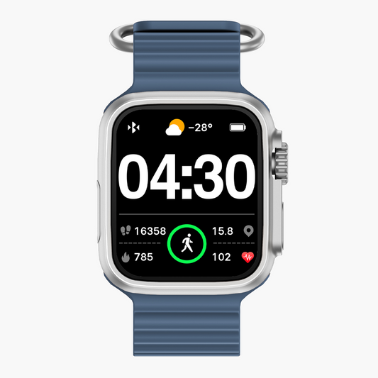 Relógio Radiant Smartwatch Jersey 36MM Sili Azul