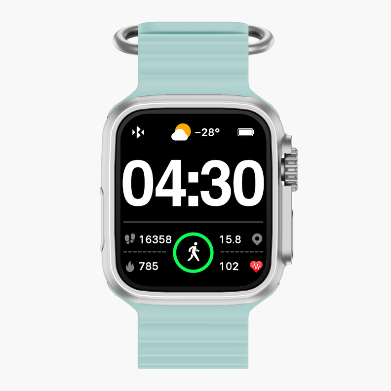 Relógio Radiant Smartwatch Jersey 36MM Sili Pistacho