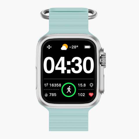 Relógio Radiant Smartwatch Jersey 36MM Sili Pistacho