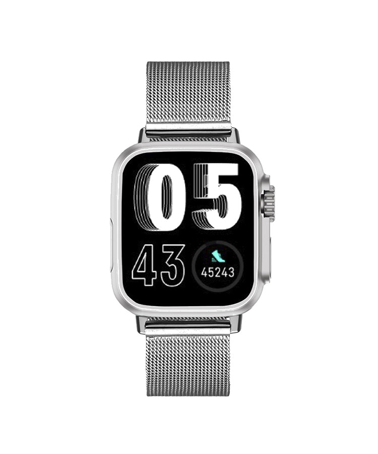 Relógio Radiant Smartwatch Jersey 36MM Mesh prateada