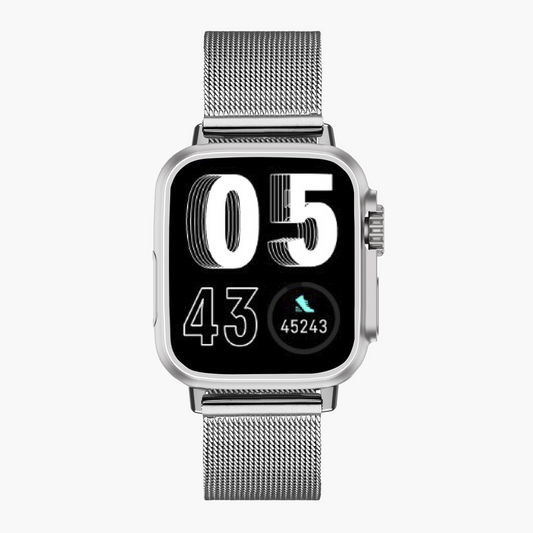 Relógio Radiant Smartwatch Jersey 36MM Mesh prateada