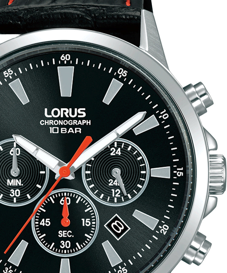 Relógio Lorus Cronógrafo 43mm Mostrador preto