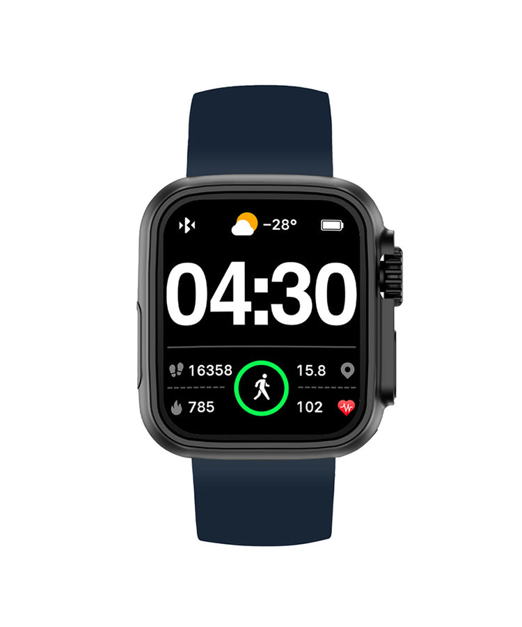 Relógio Radiant Smartwatch Jersey 36MM IPBlack Sili Negro