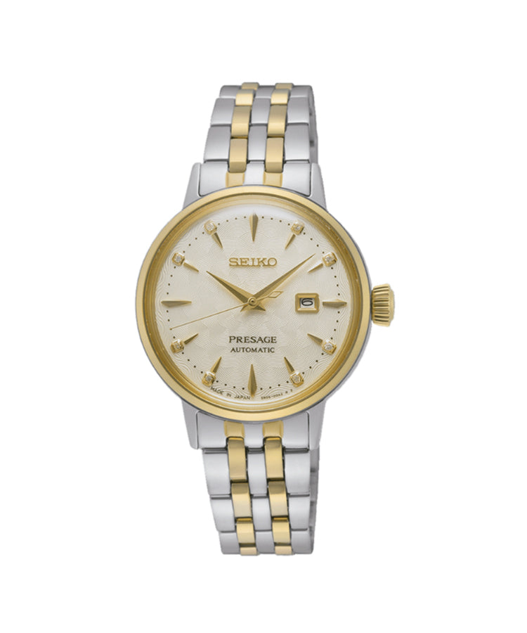 Relógio Seiko Presage Cocktail Time Ladies White Lady
