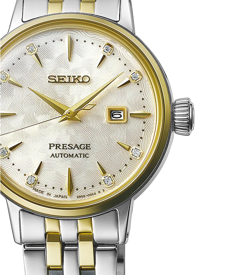 Relógio Seiko Presage Cocktail Time Ladies White Lady