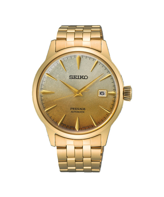 Relógio Seiko Presage Cocktail Time Dourado