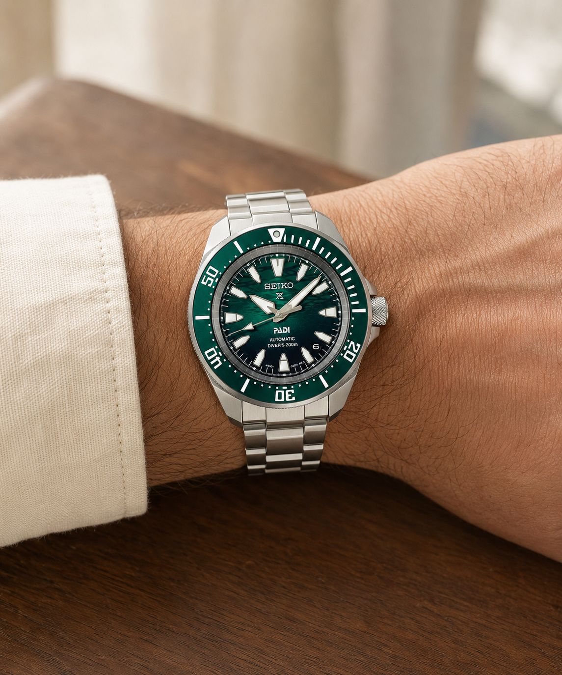 Relógio Seiko Prospex Diver´s Samurai PADI