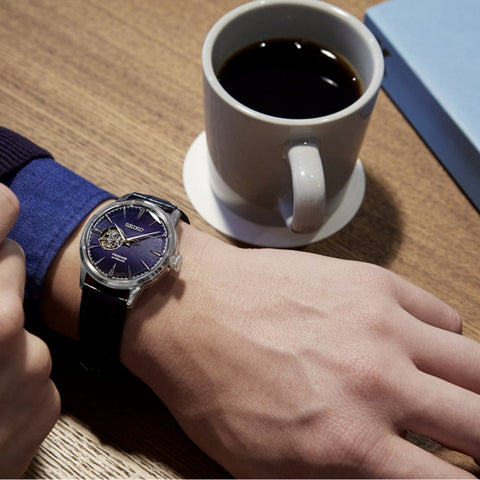 Relógio Seiko Presage Cocktail Azul