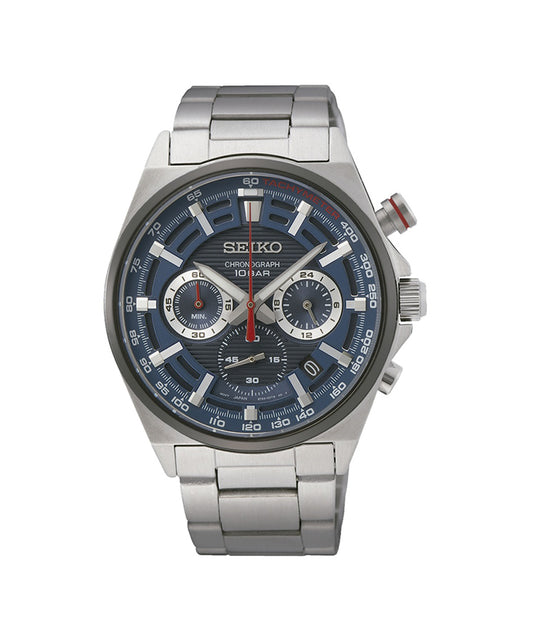 Relógio Seiko Neo Sports Quartzo Crono Azul-escuro