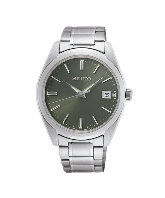 Relógio Seiko Neo Classic Safira 40,2mm Verde