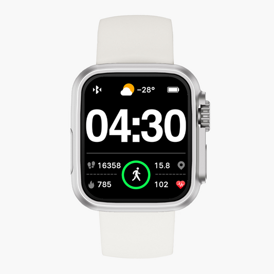 Relógio Radiant Smartwatch Jersey 36MM Sili lisa Bege