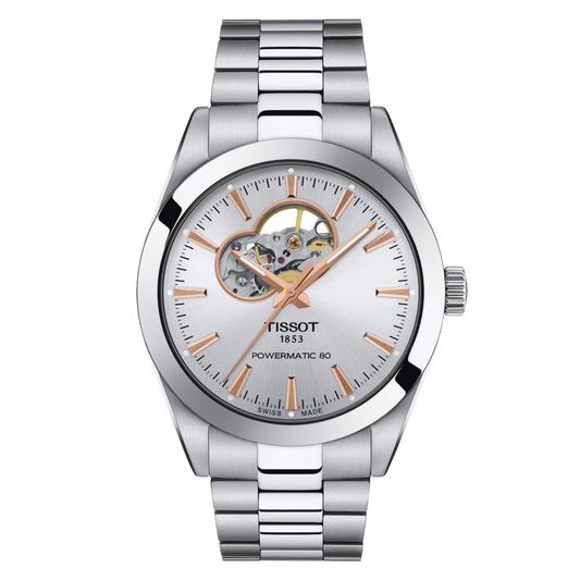 Relógio Tissot Gentleman Open Heart 40mm