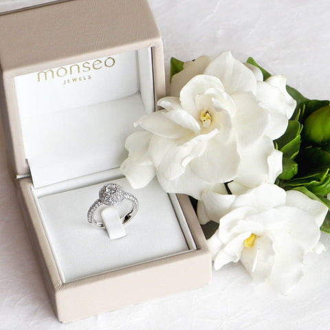 Anel Monseo Ouro Eternal Passion