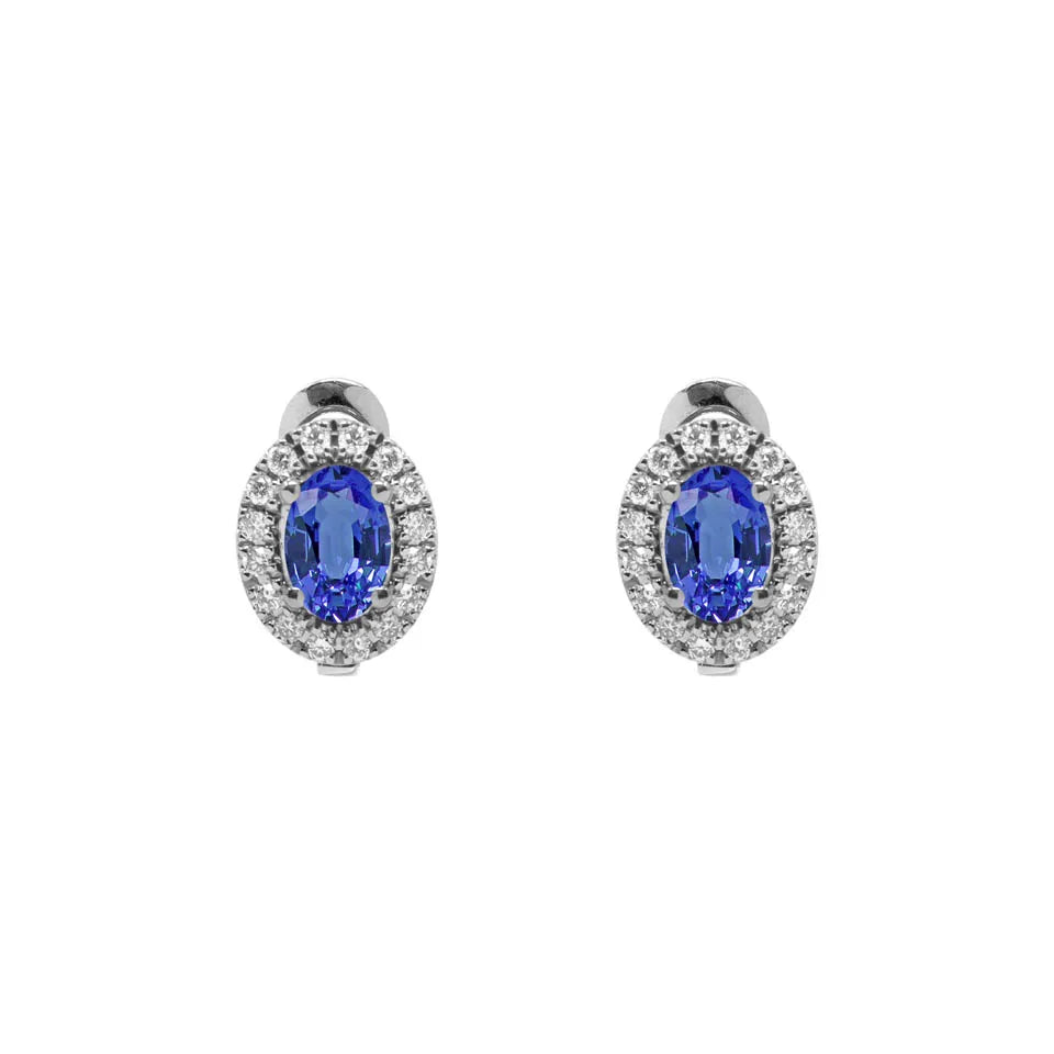 Brincos Monseo Moments Ouro, Diamantes e Safiras