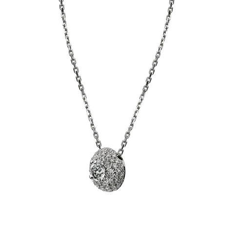 Colar Monseo Ouro Eternal Passion Diamantes