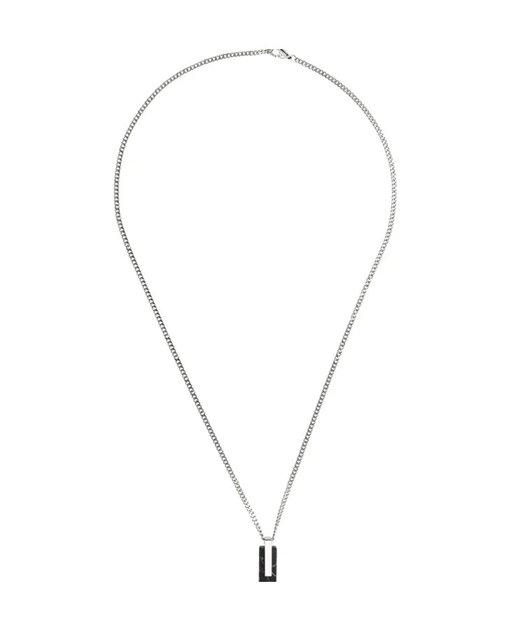 Colar One Marble Steel