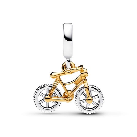 Conta Pandora Bicicleta com Rodas Giratórias