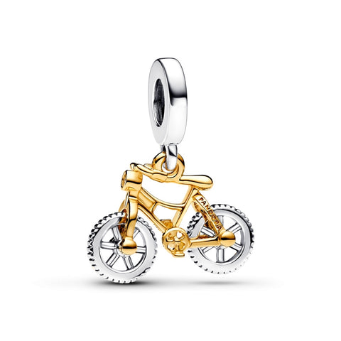Conta Pandora Bicicleta com Rodas Giratórias
