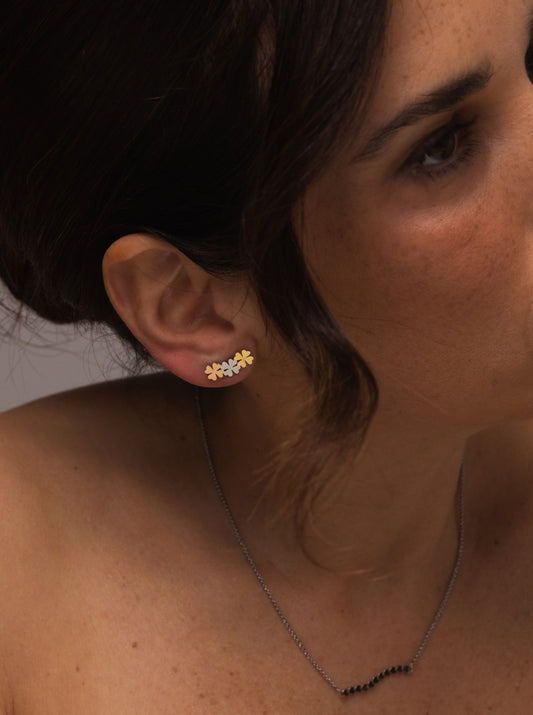 Brincos One Lucky Flower