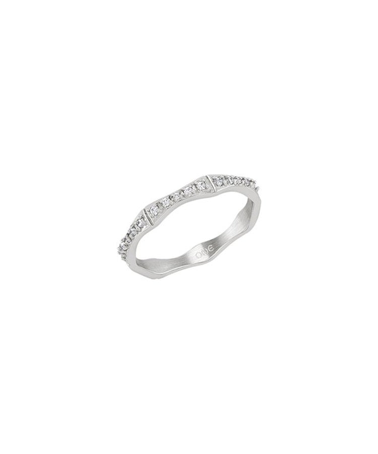 Anel One London 29 Silver