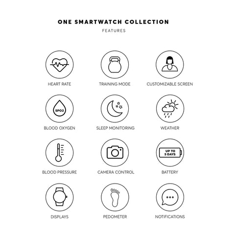 Relógio pulso One Smartwatch Petite