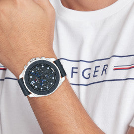 Relógio Morgan Azul Tommy Hilfiger