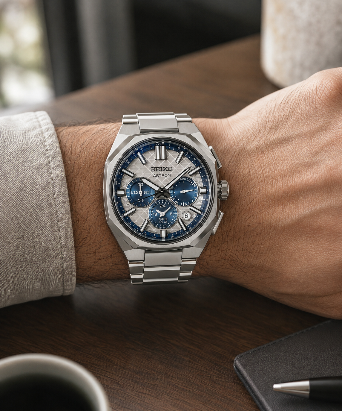 Relógio Seiko Astron GPS Solar Edição Limitada