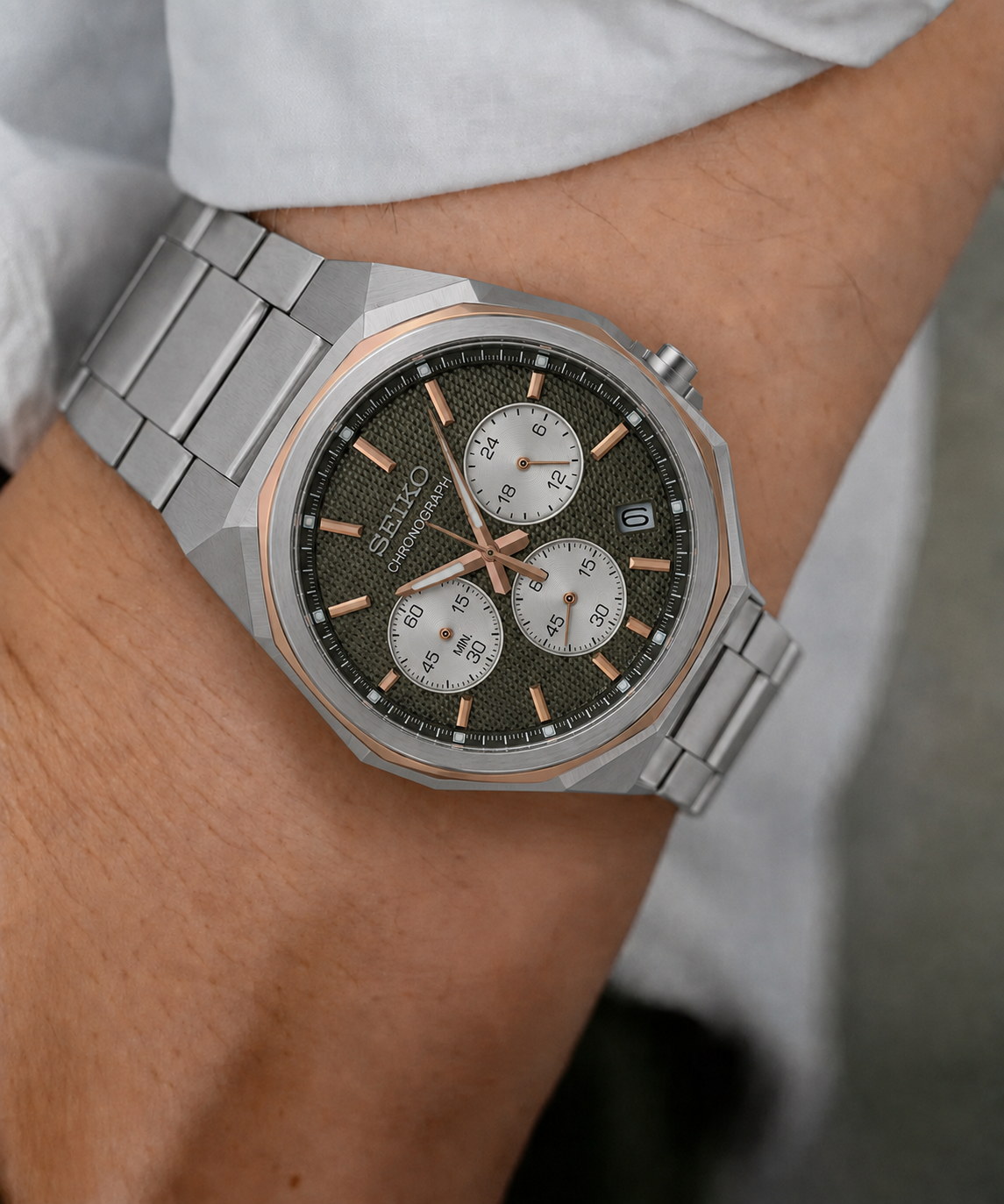 Relógio Seiko Cronógrafo HGK002P1