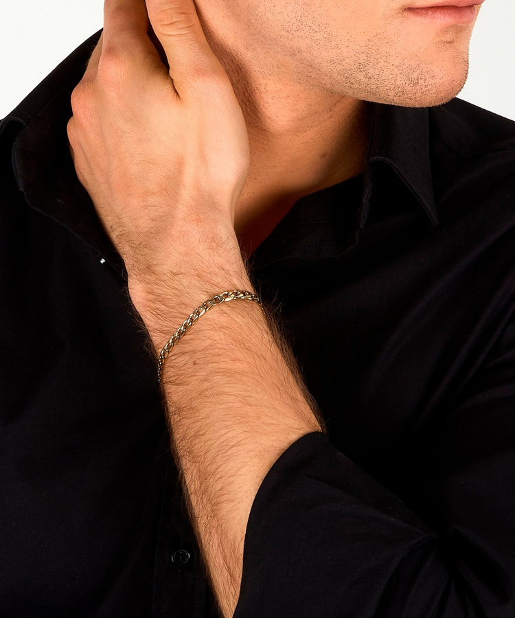 Pulseira Sector Basic Dourada