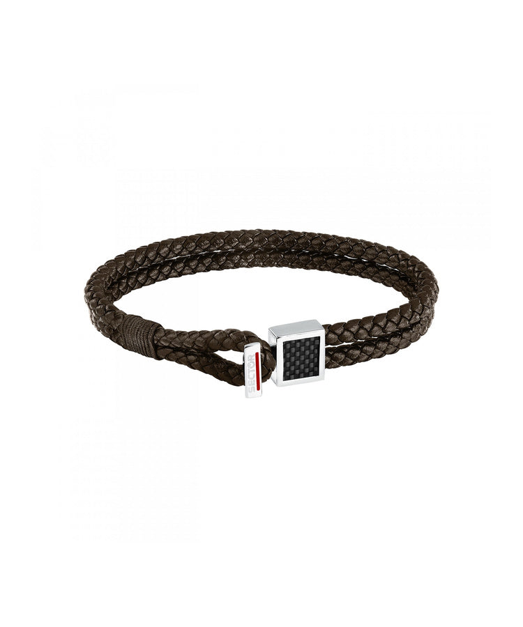 Pulseira Sector Bandy Castanho